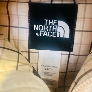 The North Face Parka/Coat in Ivory/Cream- XS